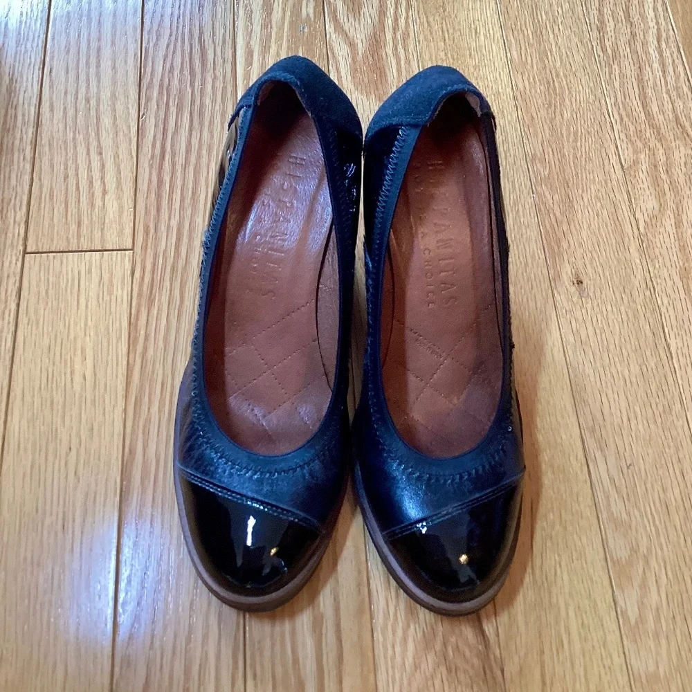 Hispanitas Block Heel Shoe, Size 37, made in Spain - Picture 2 of 11